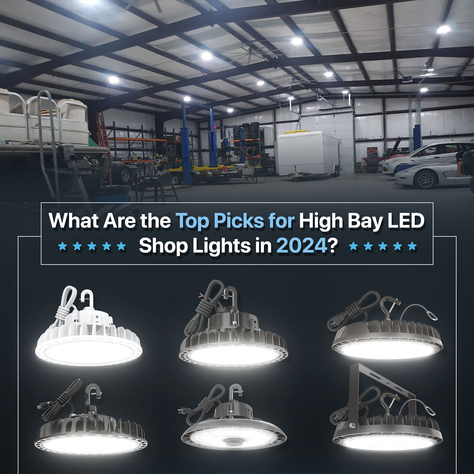 high bay led shop lights